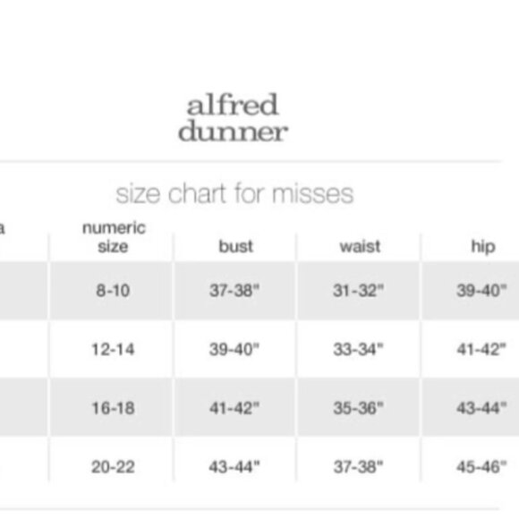 Alfred Dunner Classics Pants Textured Nantucket - Picture 4 of 4